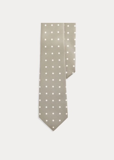 Ralph Lauren Polka-Dot Silk Foulard Slips Herre Danmark (TSIRQ2689)